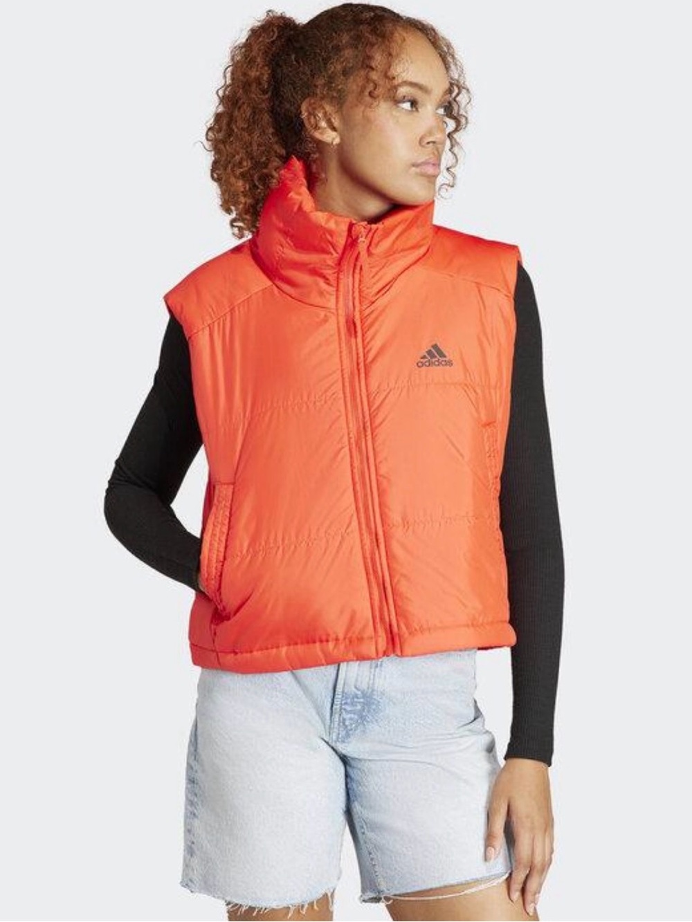 adidas Puffer Vest Down Feather Insulated Women’s S